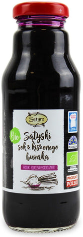 Sątyski nakládaná šťáva z červené řepy BIO 300 ml - SĄTYRZ